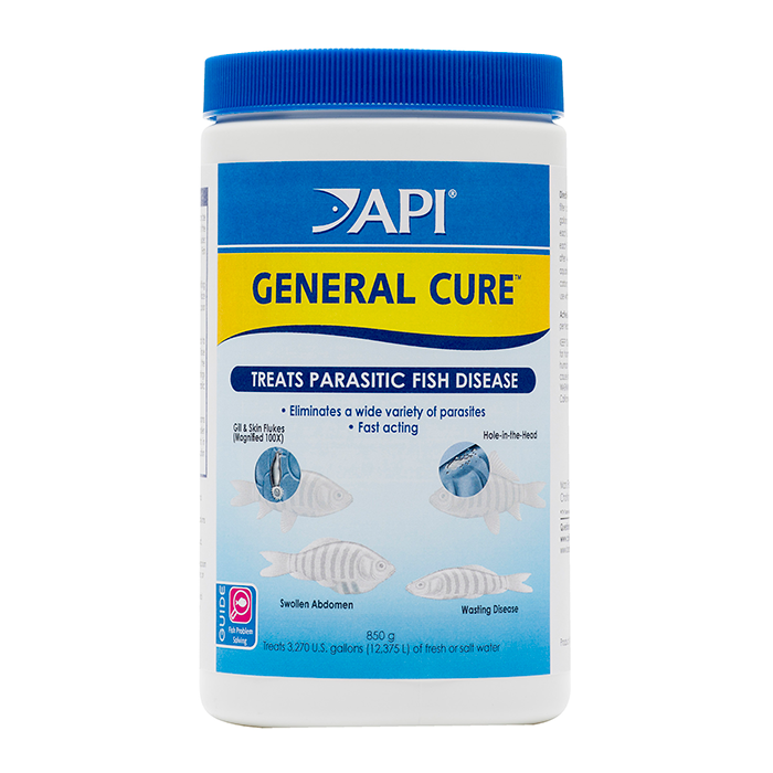 API General Cure Freshwater And Saltwater Fish Powder Medication 30 Oz ...