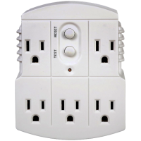 Tower GFCI 5-Outlet Adapter